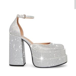 Steve Madden Charlize Heel in Rhinestone